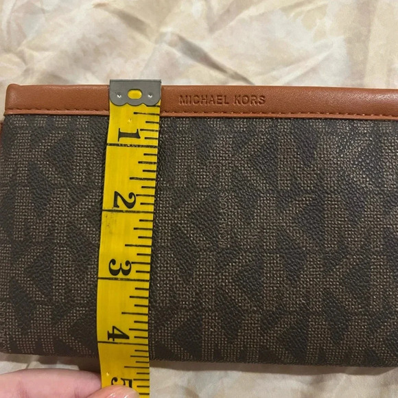 NWOT Michael Kors small brown logo belt bag max 28 inch waist - Picture 10 of 10